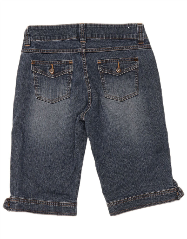 Shorts jeans feminino Lee US 6 médio W28 algodão azul