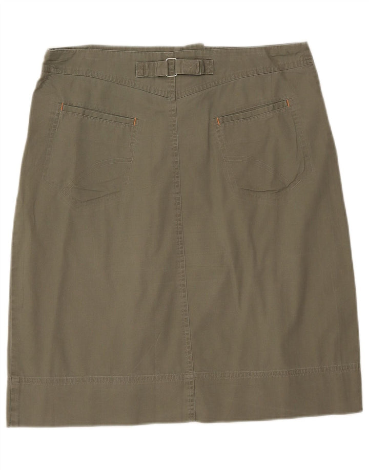 Saia feminina Awear US 14 XL W33 algodão verde