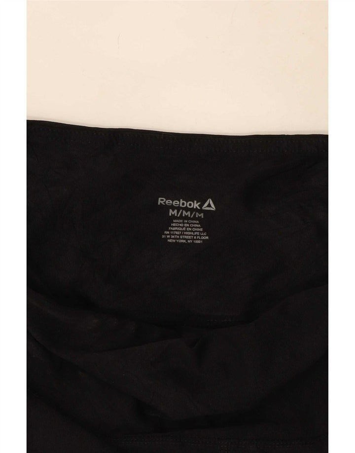 Leggings Reebok Graphic Feminino UK 12 Médio Preto