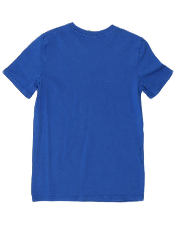 Camiseta PUMA Boys Graphic Top 10-11 Anos Médio Algodão Azul