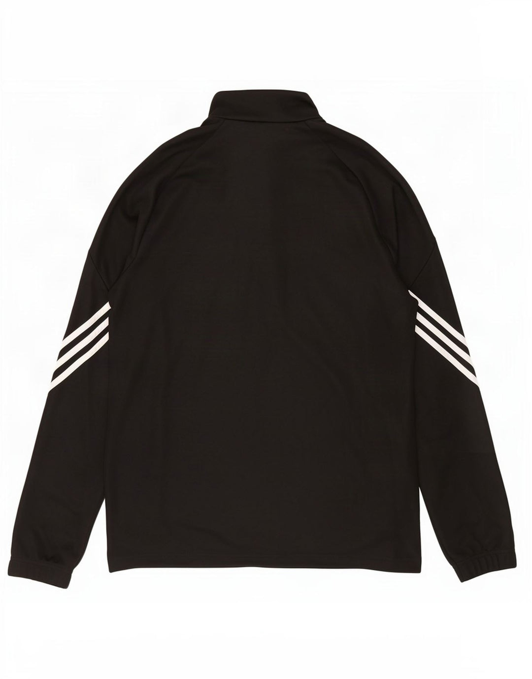 Adidas Mens Climalite Zip Neck Pullover Treino Top Médio Preto