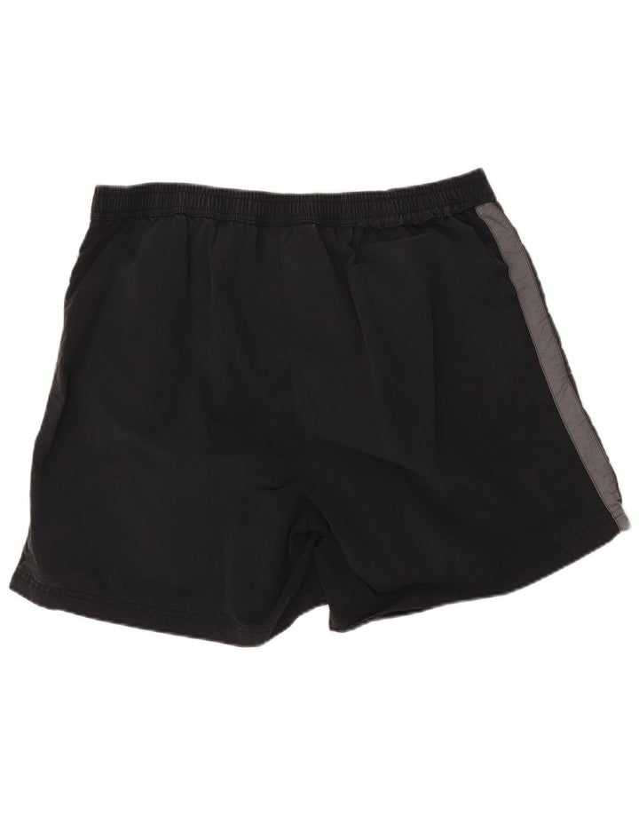 Shorts esportivos gráficos masculinos Champion 2XL preto colorblock poliamida