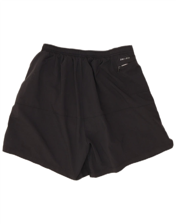 Nike Mens Dri Fit Sport Shorts Médio Preto Poliéster