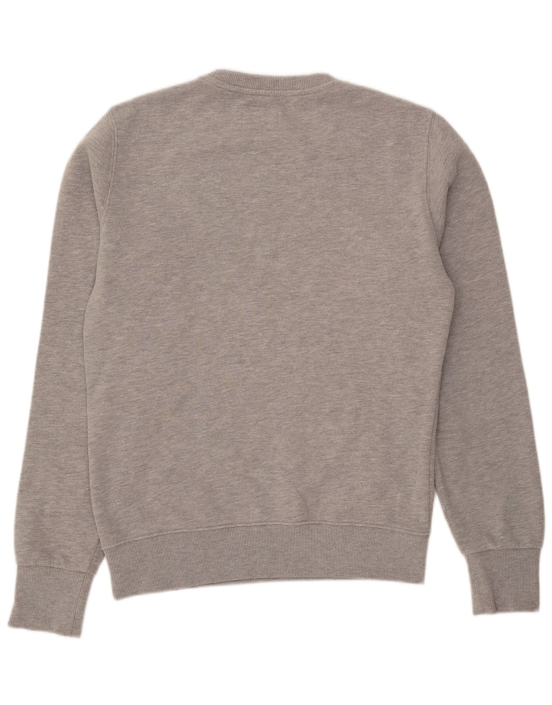 SUPERDRY moletom gráfico masculino jumper pequeno algodão cinza