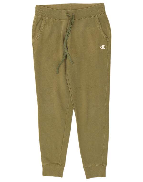 Calça de treino masculina Champion Joggers pequeno algodão verde