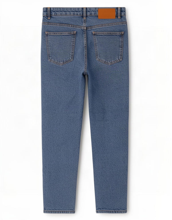 Calça jeans feminina cintura alta Zara EU 40 médio W30 L28 algodão azul