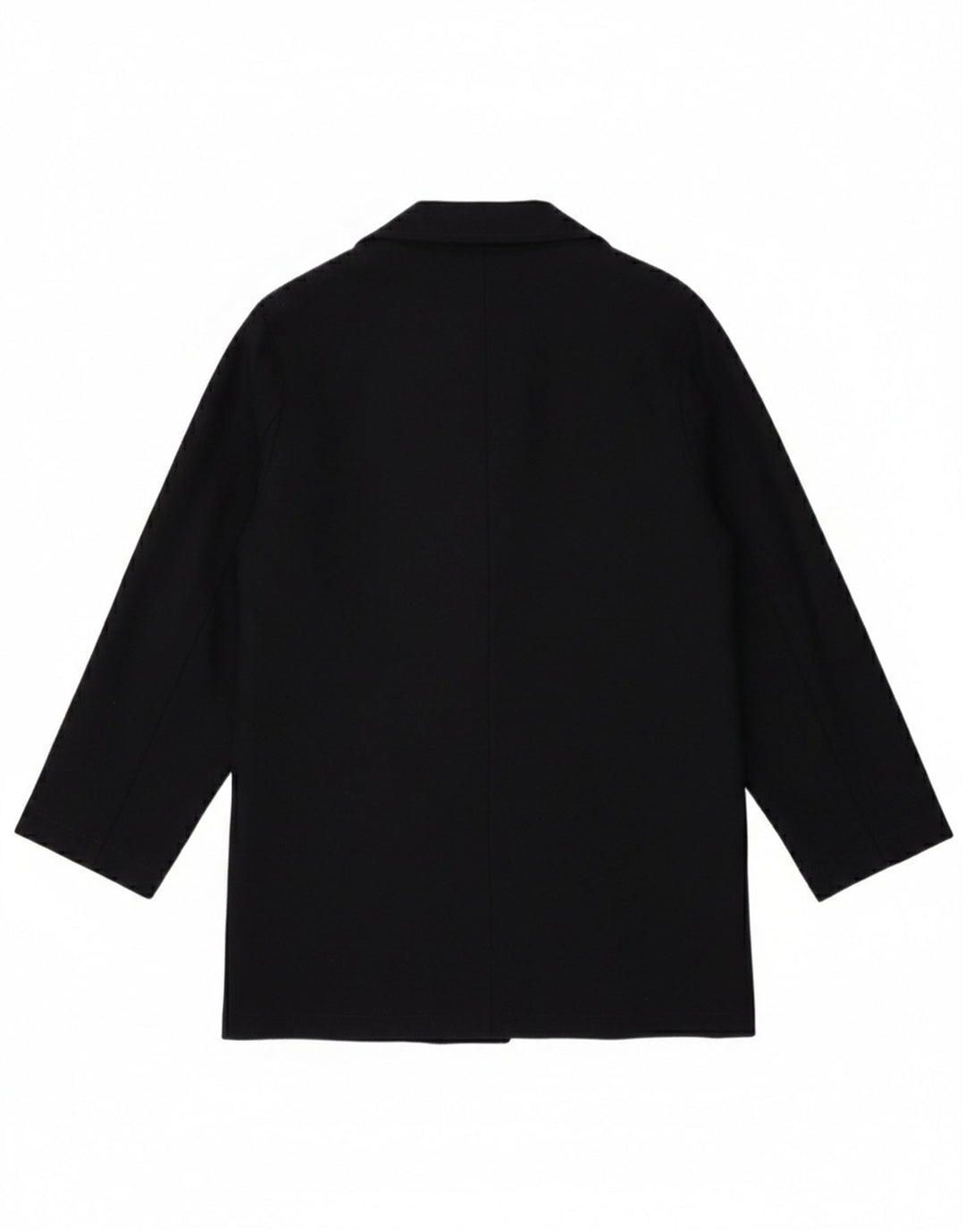 Jaqueta blazer feminina Laura Ashley com 2 botões Reino Unido 10 pequena lã azul marinho