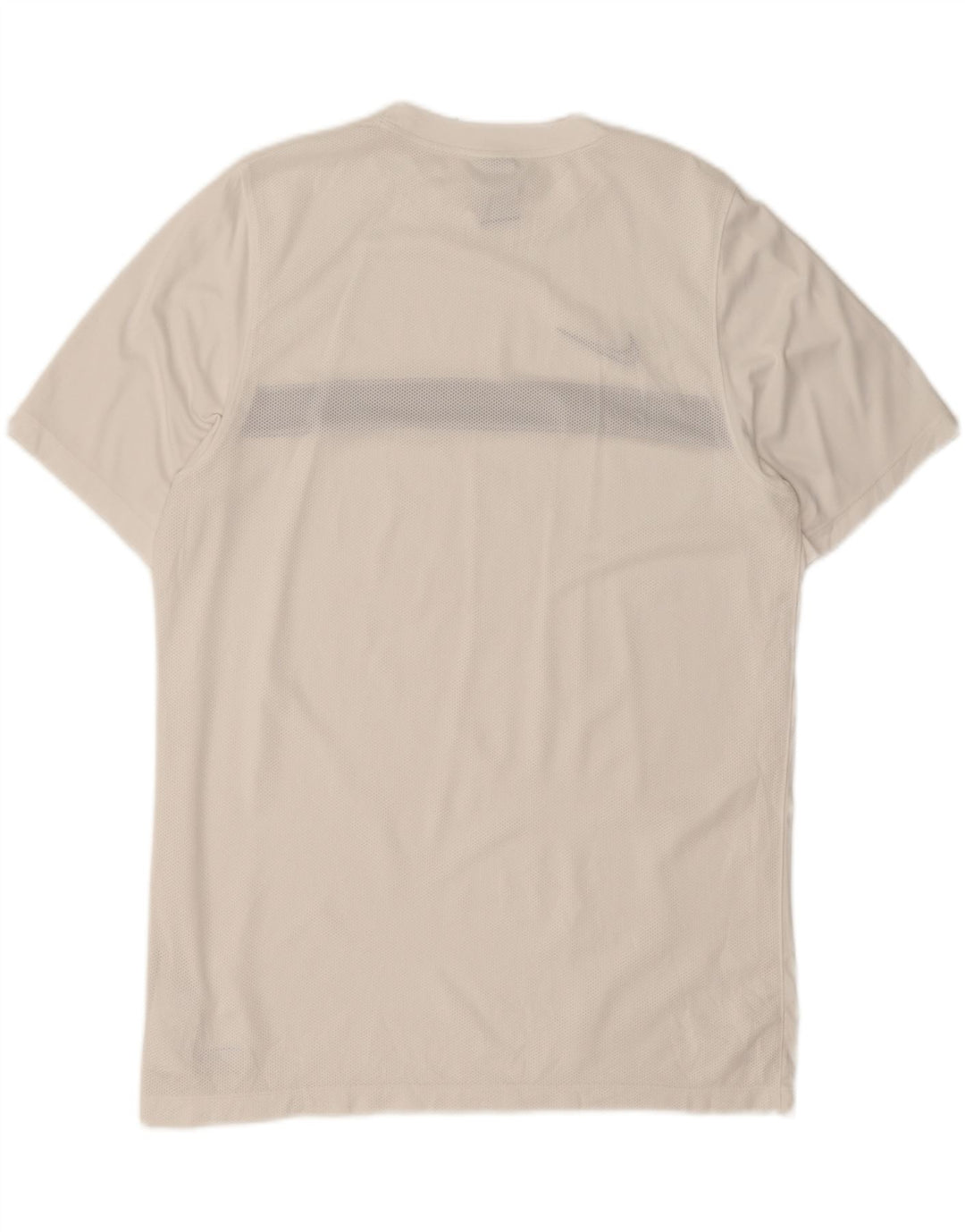 Camiseta masculina Nike Dri Fit Top XL branca colorblock poliéster