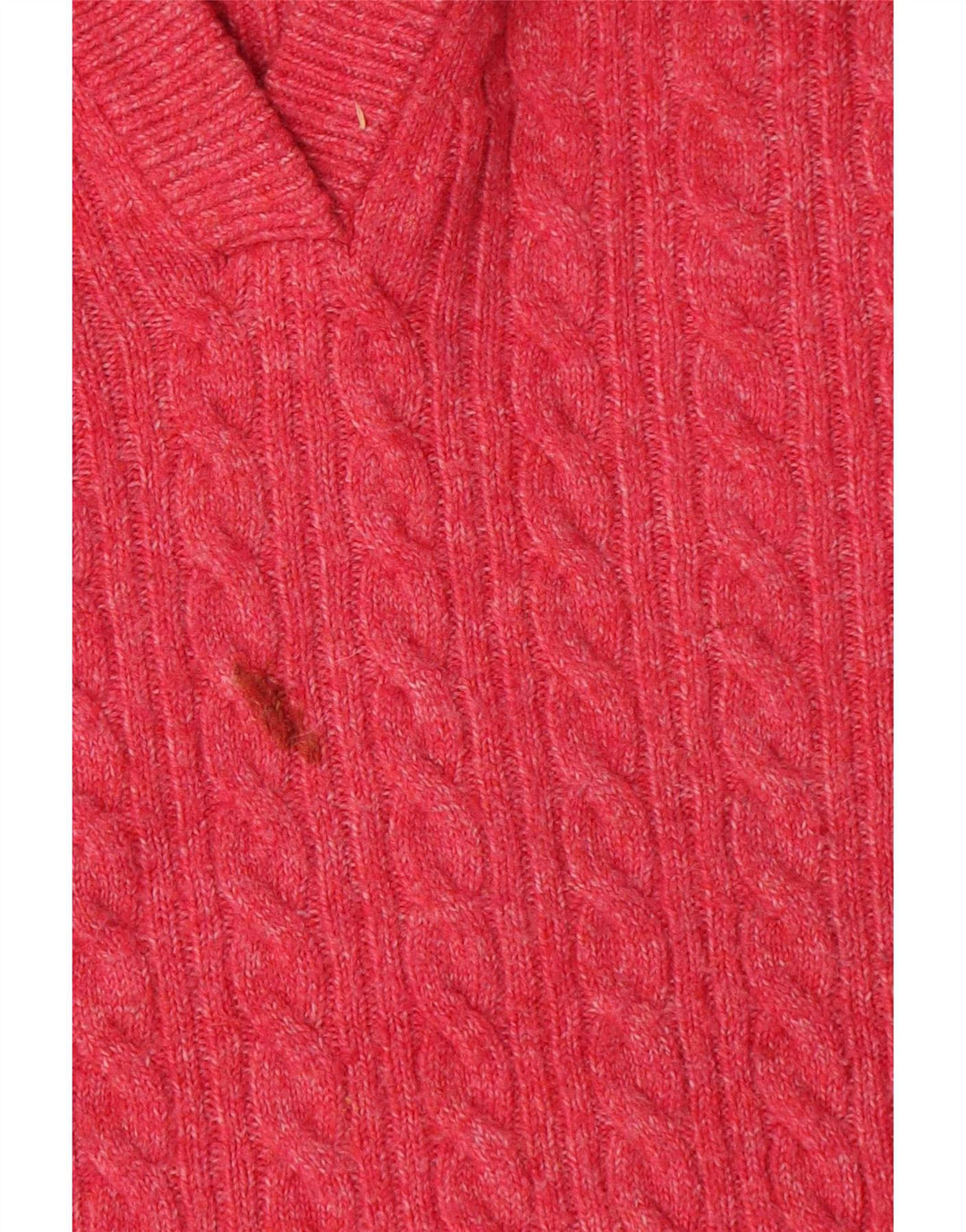 Suéter feminino Marks & Spencer com capuz grande e grande Reino Unido 14 médio vermelho