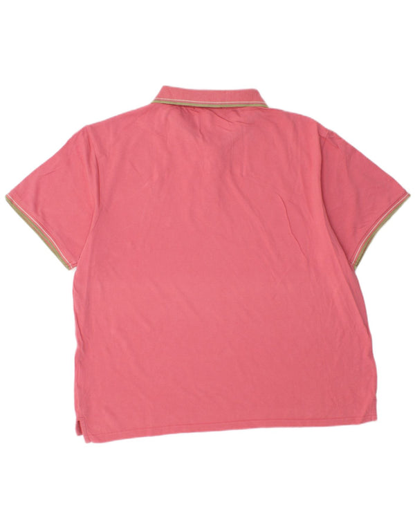 Camisa polo masculina Trussardi 3XL rosa