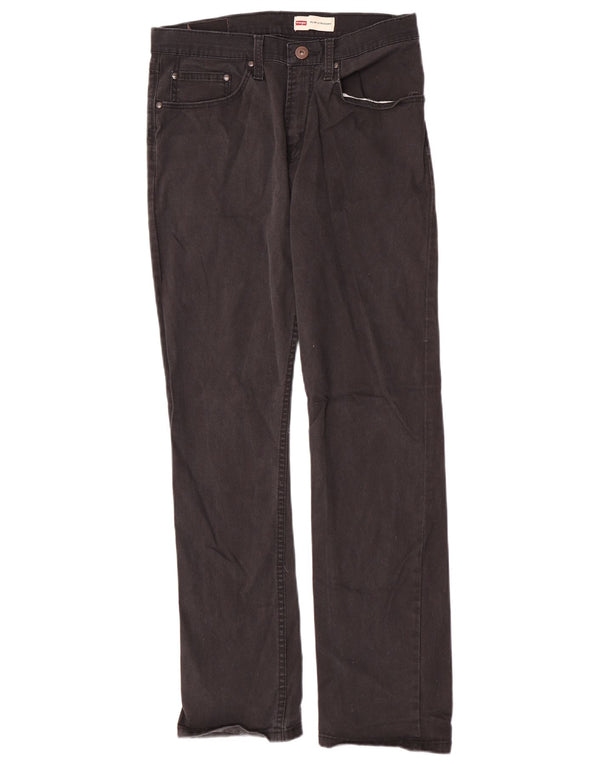Wrangler masculino slim fit jeans reto W30 L32 algodão preto