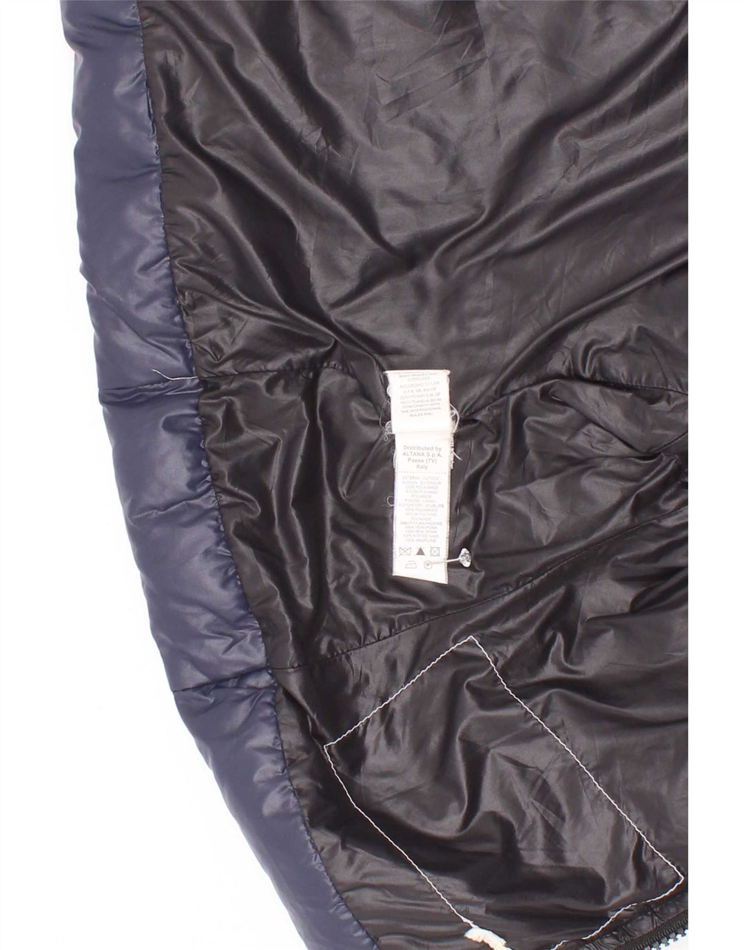 Jaqueta Moncler Baby Boys acolchoada 18-24 meses azul marinho poliamida