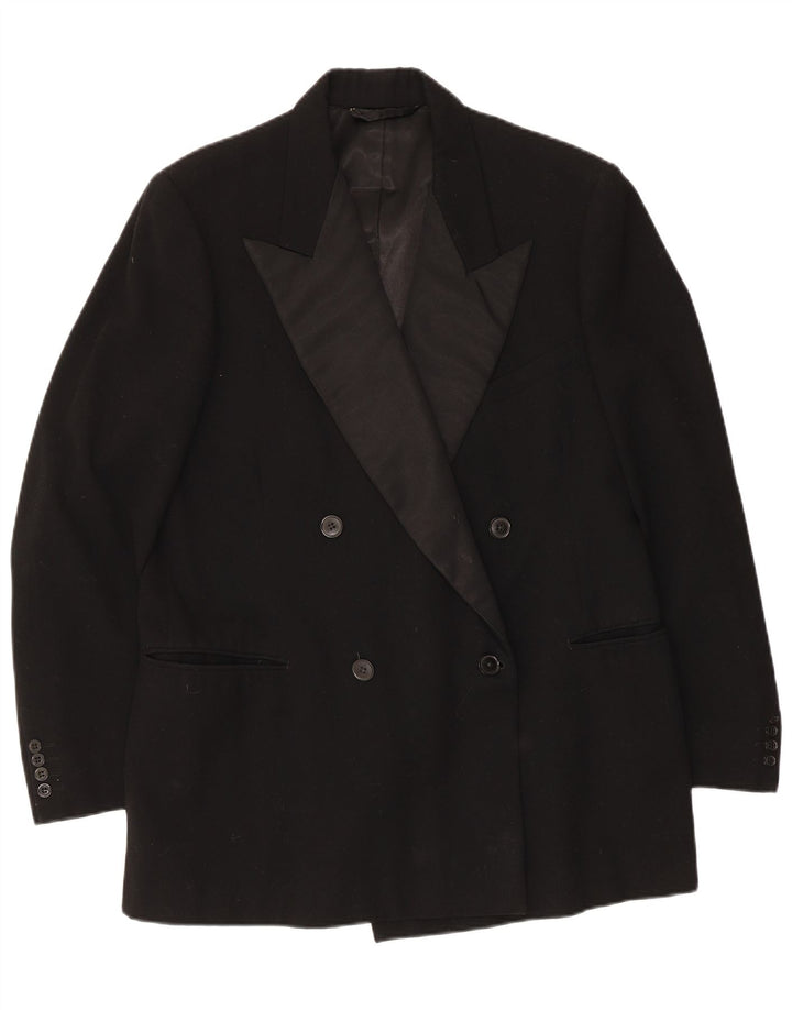 Jaqueta blazer feminina Burton com peito duplo grande Reino Unido 6 XS preta
