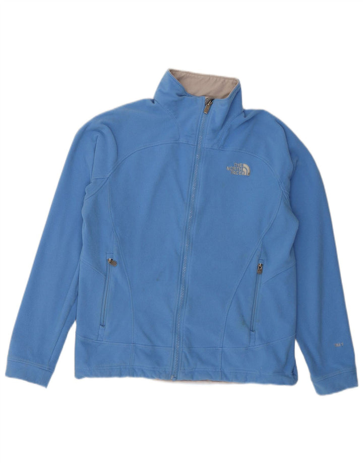 Jaqueta de lã feminina The North Face UK 16 grande poliéster azul