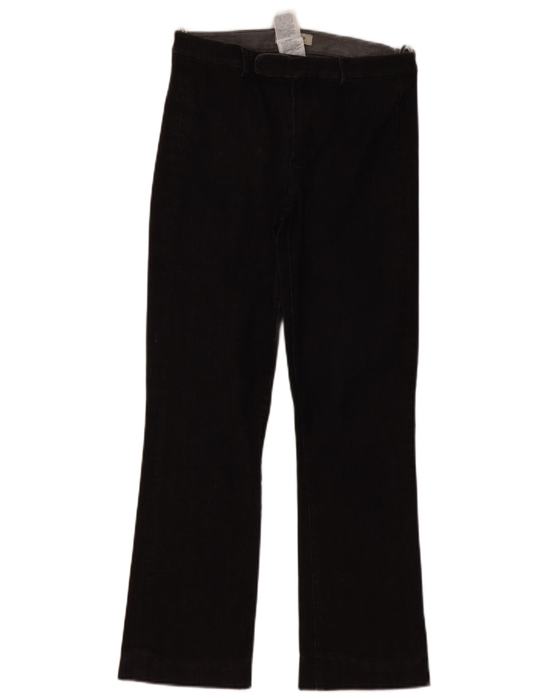 MAX MARA Jeans Bootcut Feminino Reino Unido 10 Pequeno W28 L28 Algodão Cinza