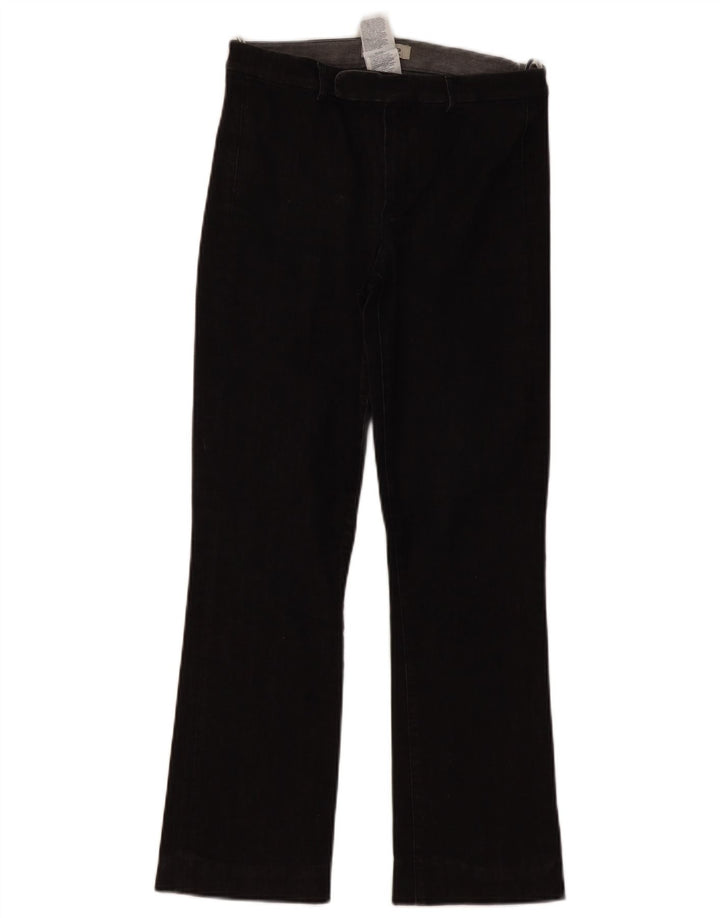 MAX MARA Jeans Bootcut Feminino Reino Unido 10 Pequeno W28 L28 Algodão Cinza