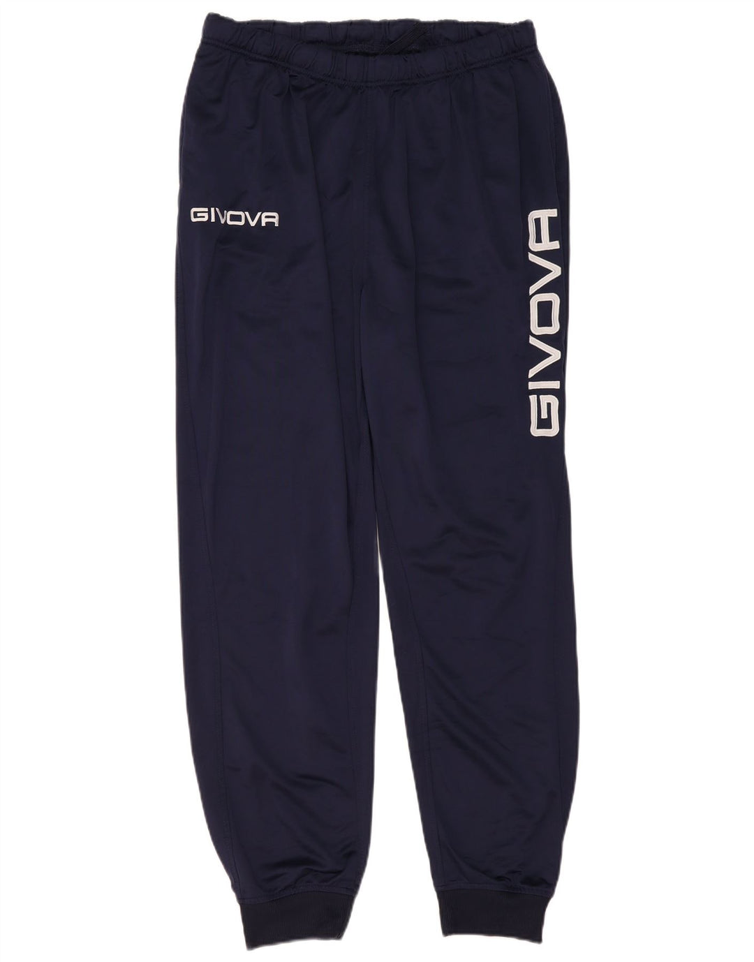 Givova Calça esportiva masculina gráfica joggers médio azul marinho