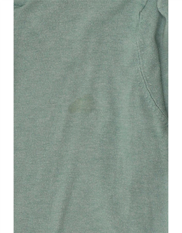 Suéter cardigã feminino Marks & Spencer UK 12 viscose verde médio