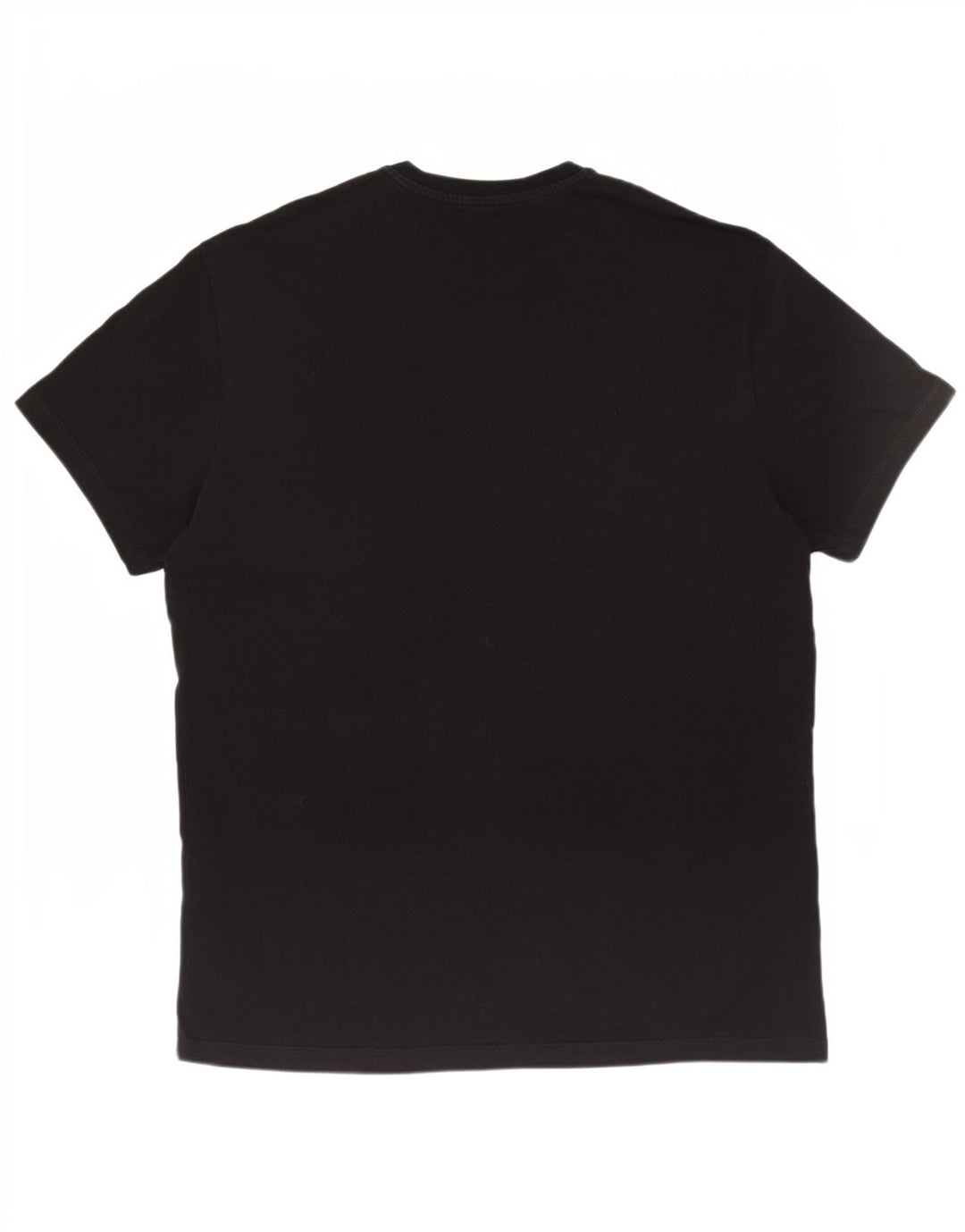 Armani Exchange Camiseta masculina regular gráfica top pequeno preto geométrico