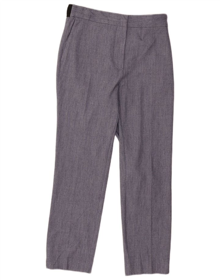 Zara Calça Chino Regular Feminina Grande W30 L27 Azul