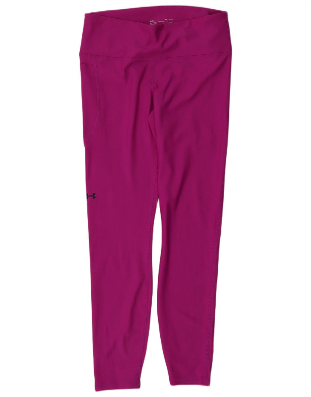 Under Armour Womens Leggings UK 14 Grande Roxo Poliéster