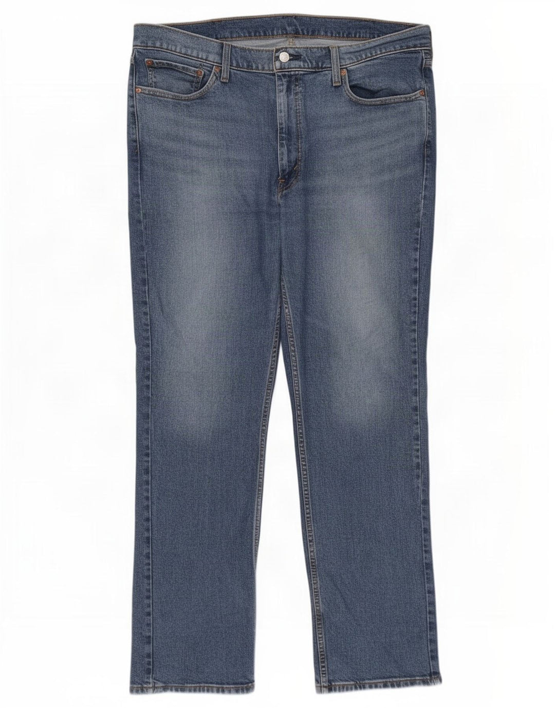 Levi's Masculino 514 Straight Jeans W40 L32 Azul Algodão
