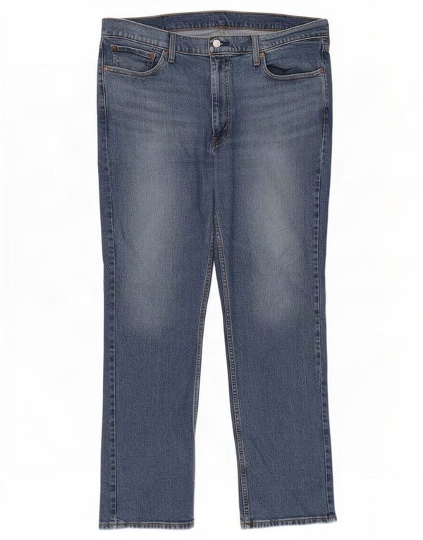 Levi's Masculino 514 Straight Jeans W40 L32 Azul Algodão
