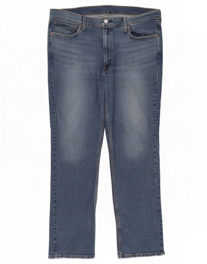 Levi's Masculino 514 Straight Jeans W40 L32 Azul Algodão