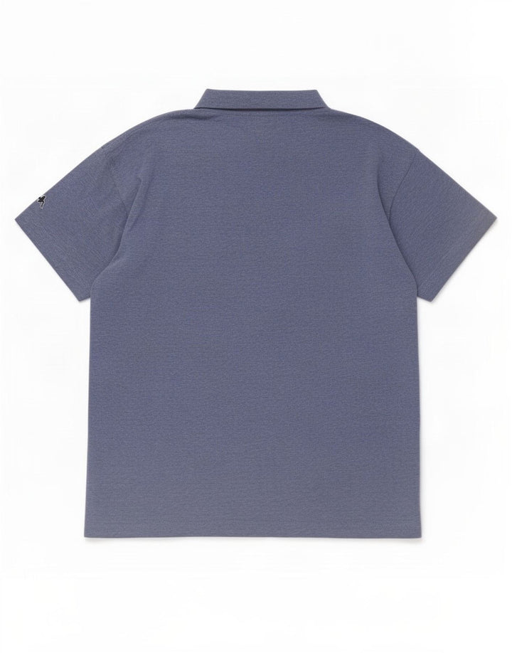 Camiseta masculina Kappa Top grande algodão azul