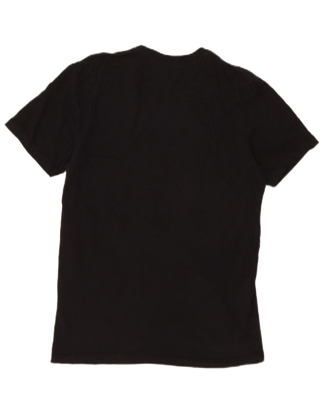 Camiseta Nike masculina gráfica Top médio preto colorblock algodão