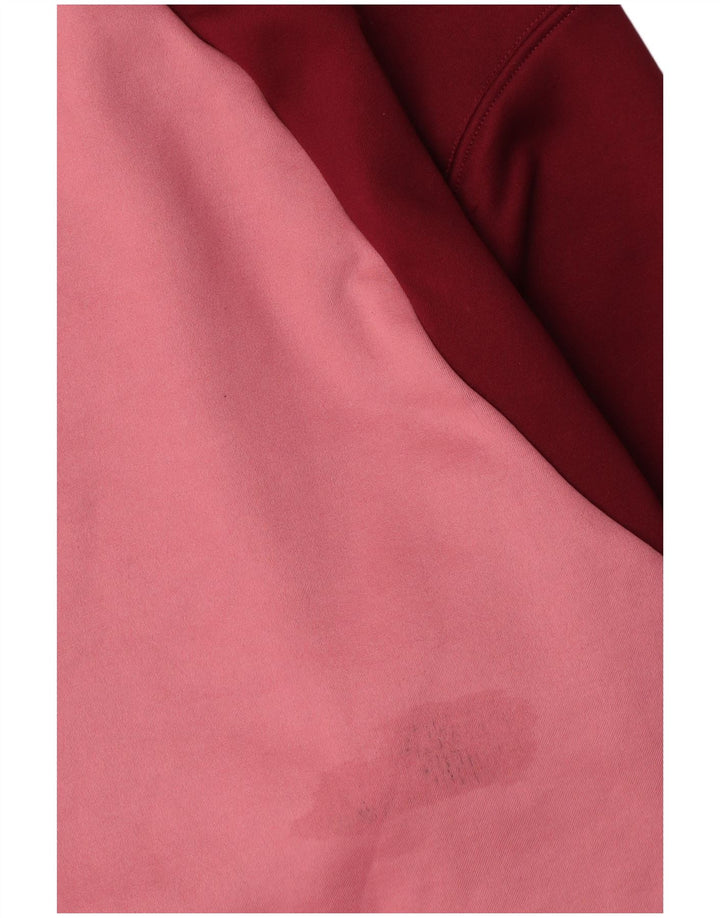 Moletom masculino Nike Jumper médio rosa colorblock algodão