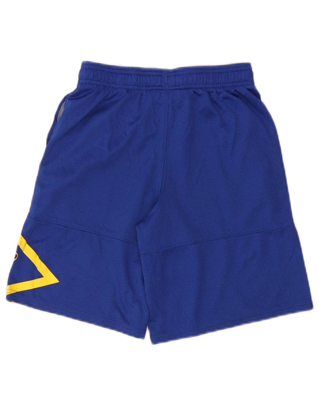 Shorts esportivos gráficos UNDER ARMOUR Boys Heat Gear 9-10 anos azul médio