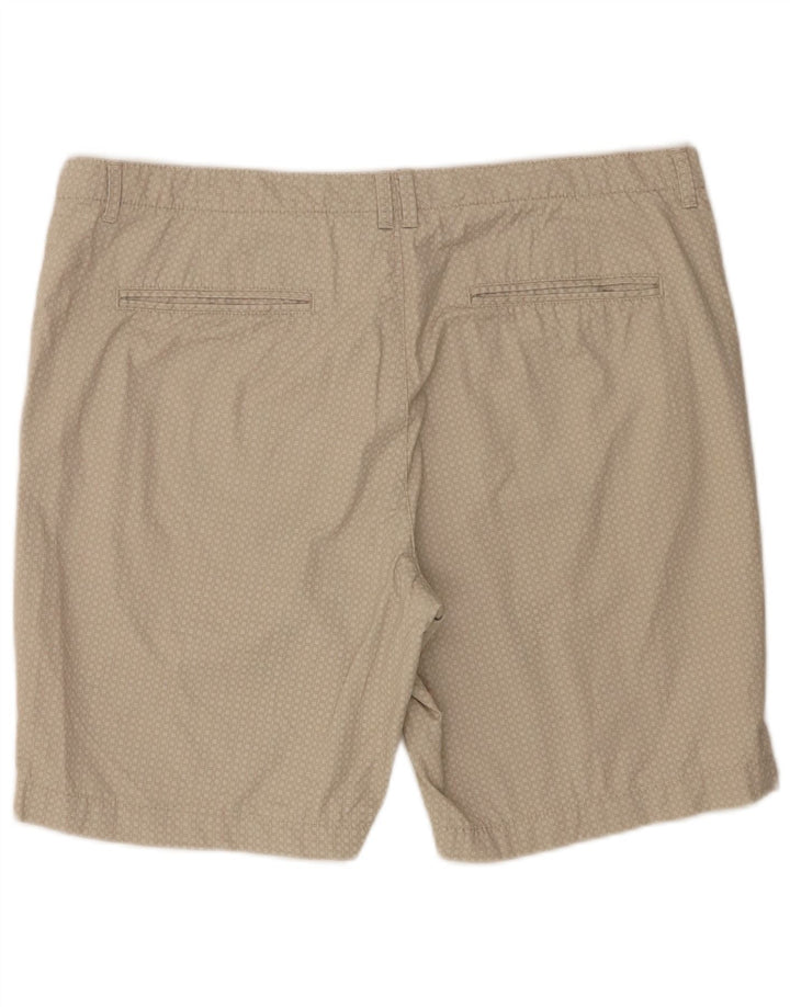 Calvin Klein Mens Chino Shorts W36 Grande Algodão Xadrez Bege