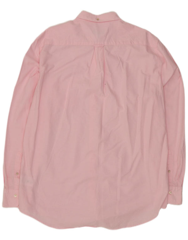 Camisa masculina Gant Regular Fit tamanho 43/44 17 1/2 XL algodão rosa