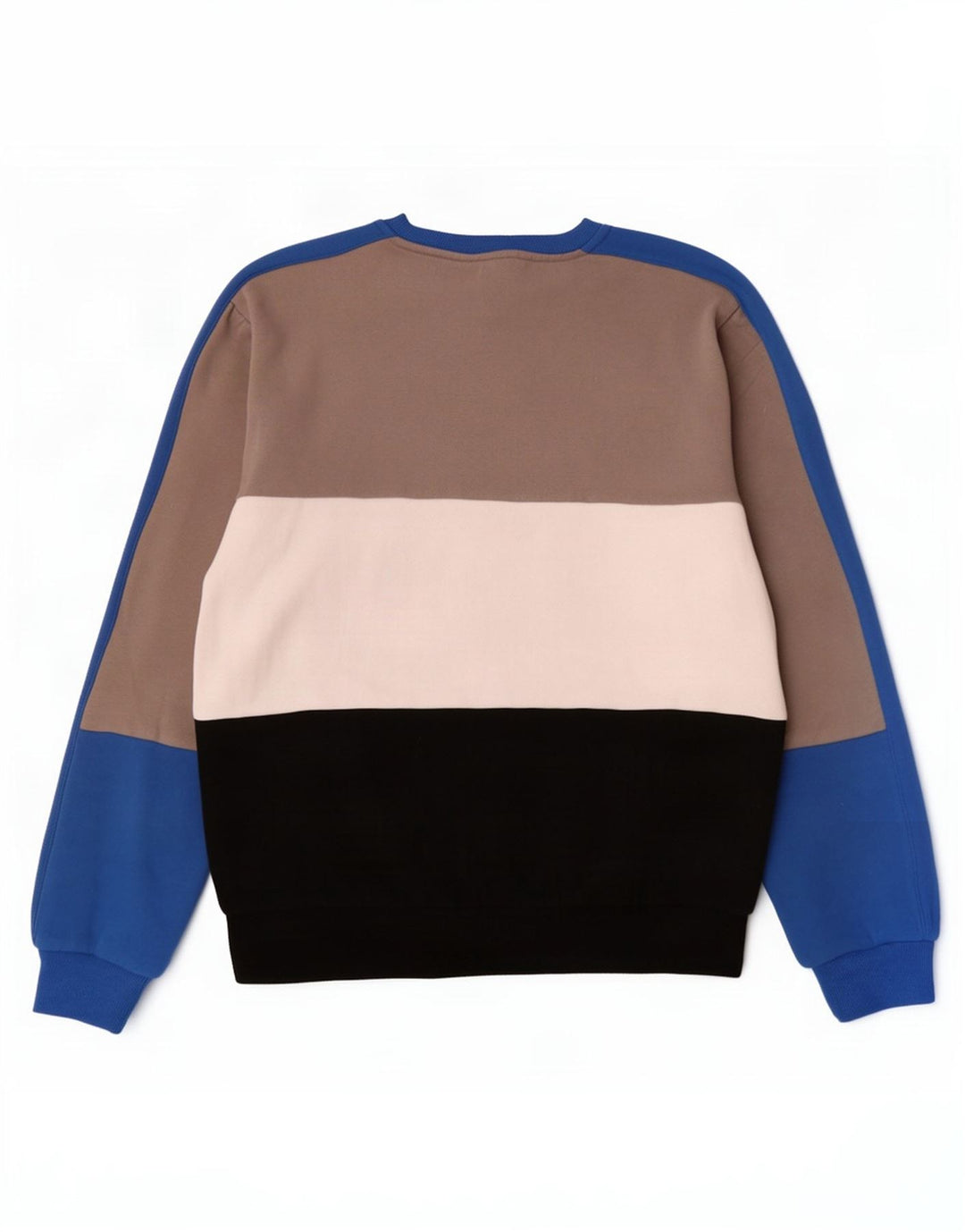 Fila Moletom Gráfico Masculino Jumper Pequeno Multicolorido Colorblock Algodão