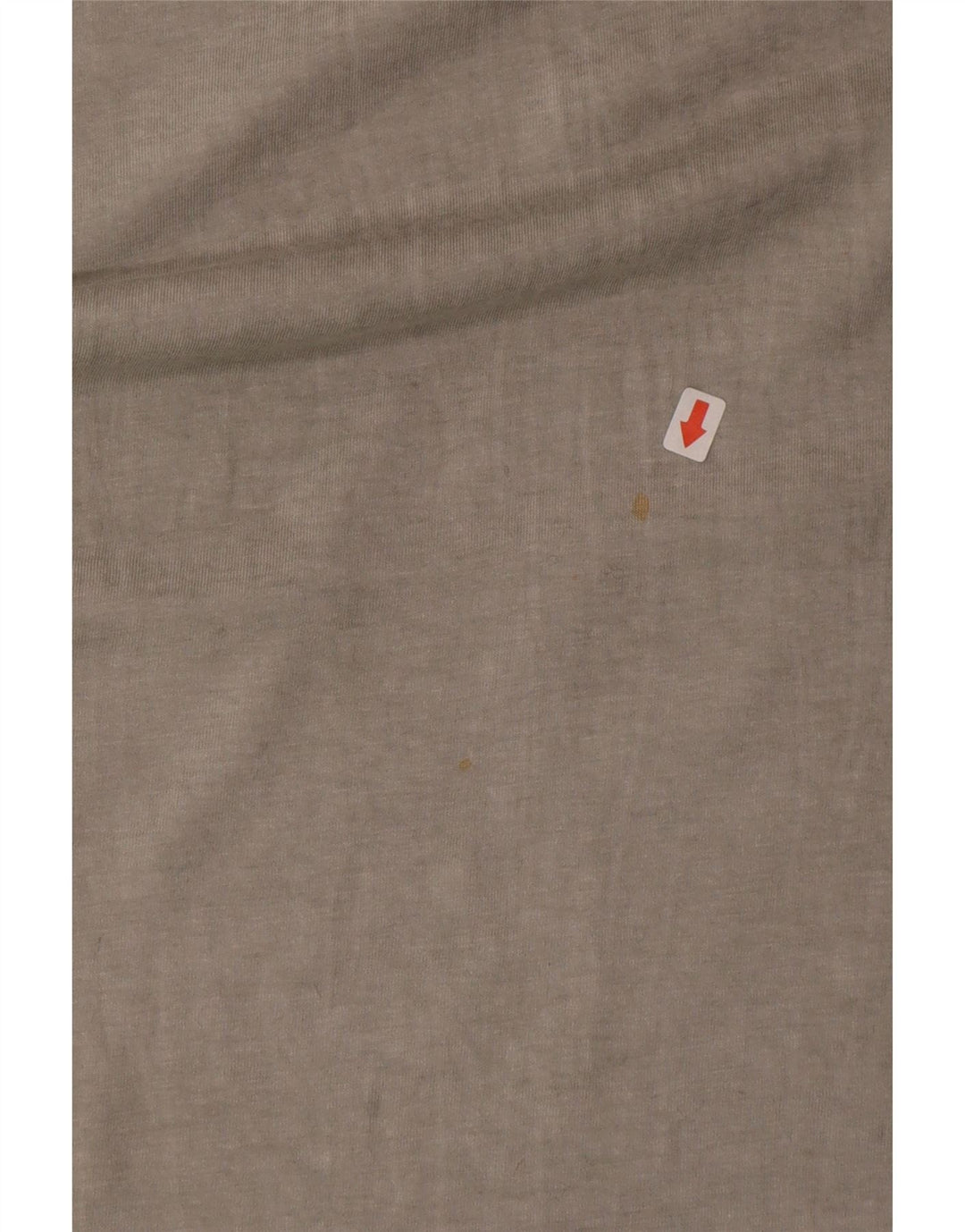Camiseta masculina Diesel Top grande algodão cinza