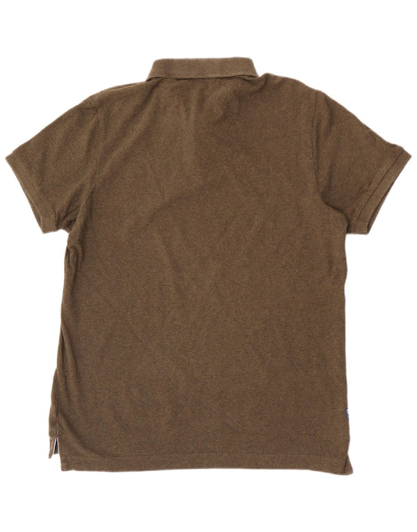 Camisa polo masculina SUPERDRY 2XL algodão cáqui