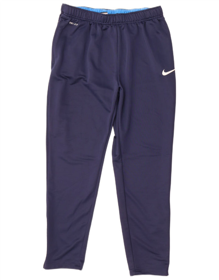 Calça de treino Nike masculina Dri Fit 2XL azul marinho poliéster