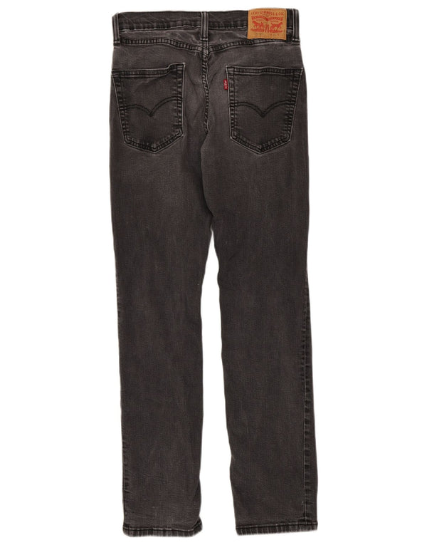 Calça jeans masculina Levi's 514 Straight W30 L32 cinza algodão