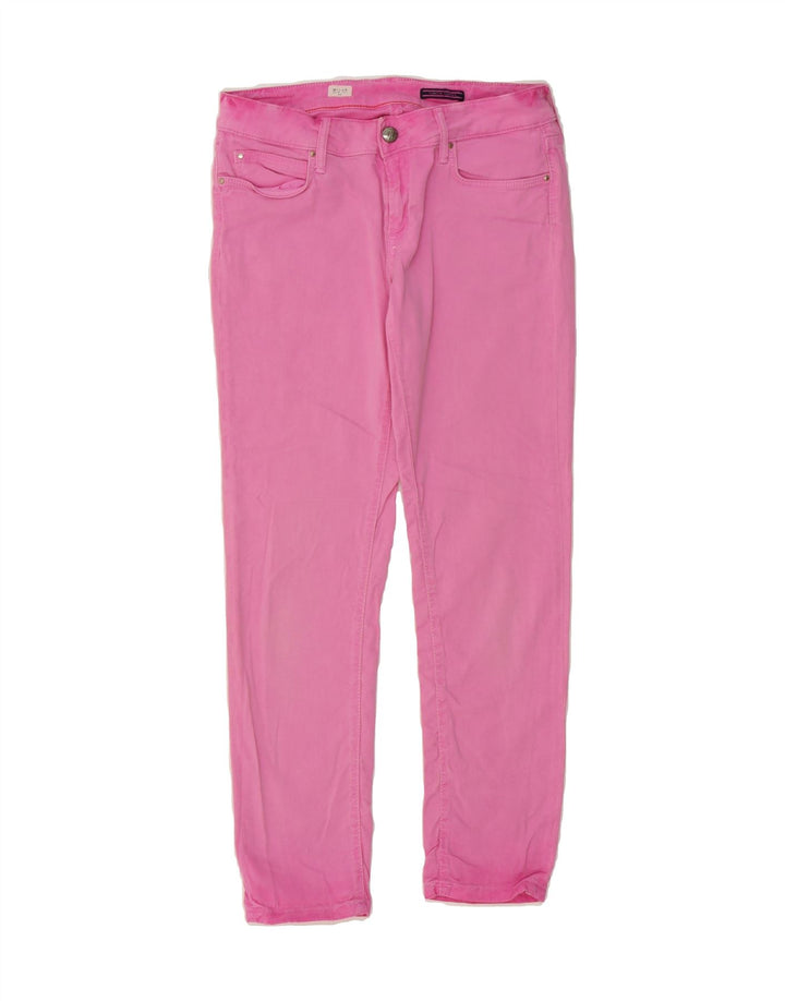 TOMMY HILFIGER Womens Milan Slim Jeans W30 L25  Pink Cotton Vintage Tommy Hilfiger and Second-Hand Tommy Hilfiger from Messina Hembry 