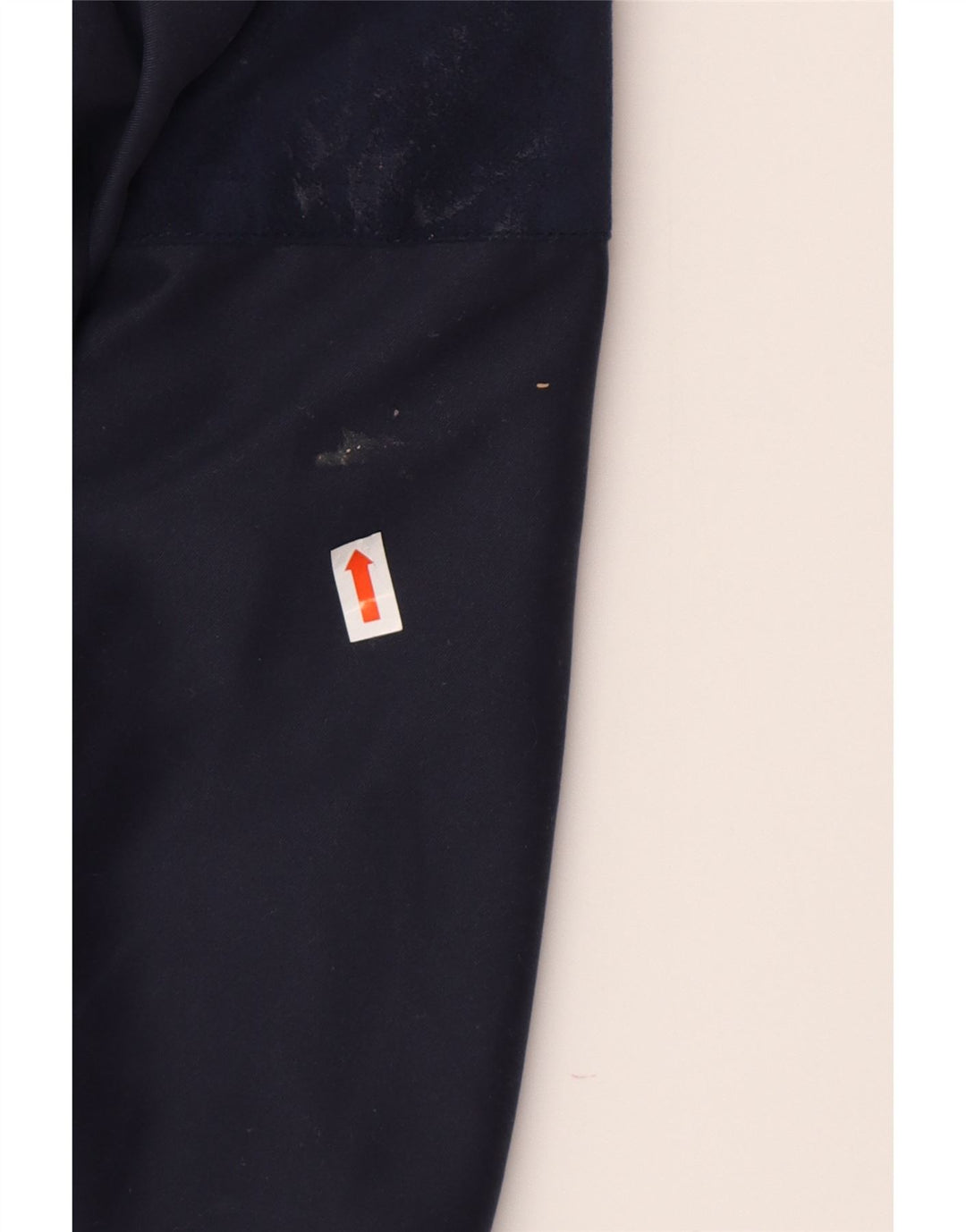 Jaqueta bomber masculina VINTAGE UK 42 XL poliéster azul marinho