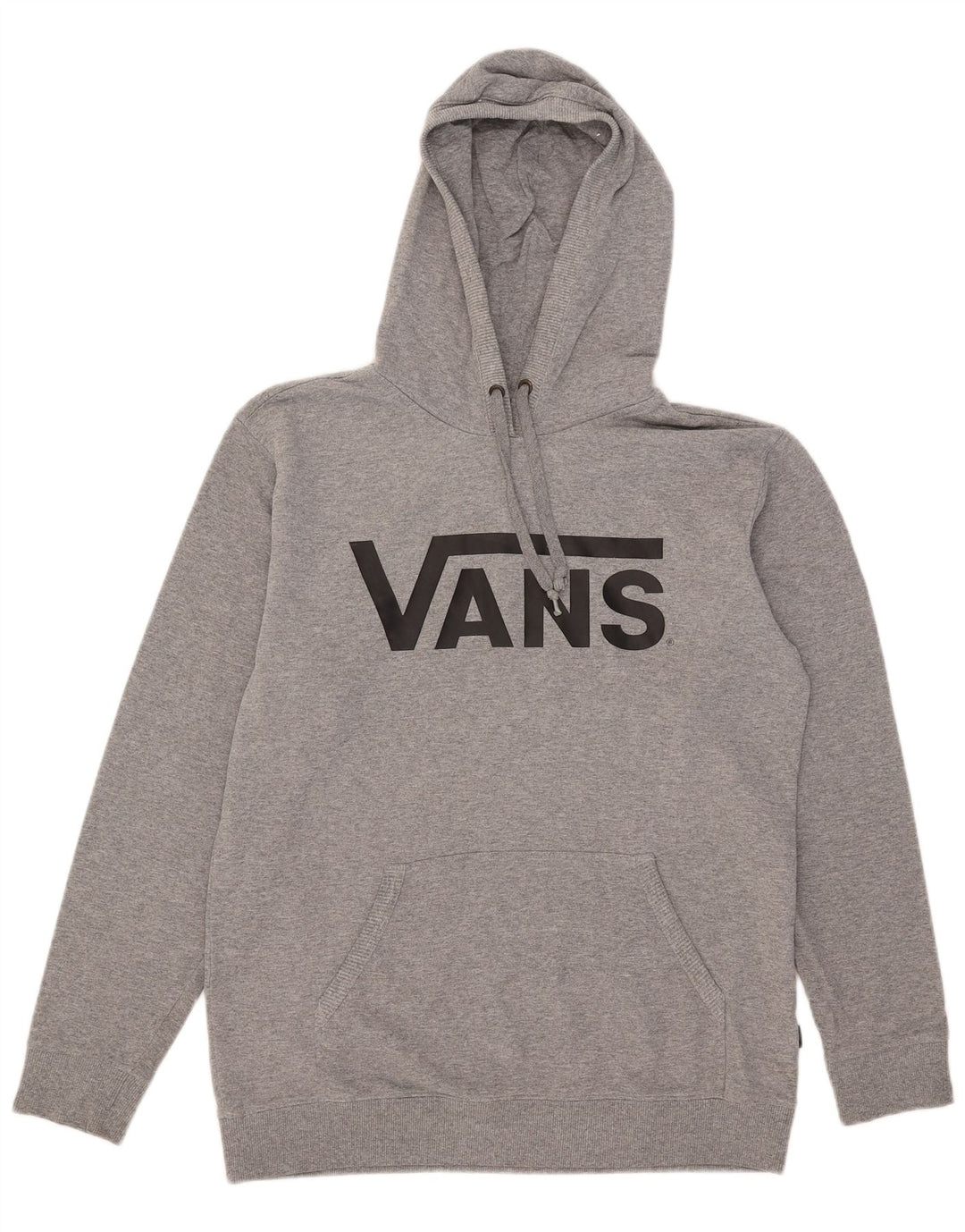 Vans Mens Graphic Hoodie Jumper Médio Cinza Flecked