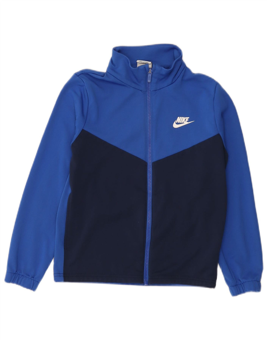 Jaqueta Nike Boys Graphic Tracksuit Top 10-11 anos Médio Azul Colorblock