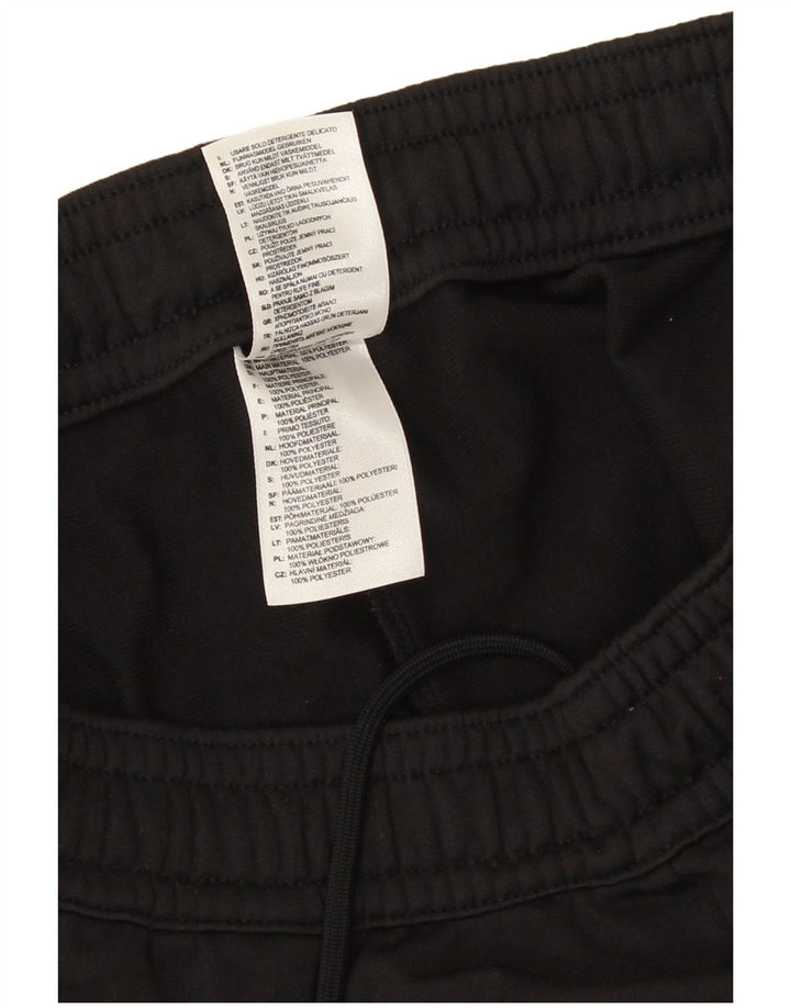 Calça de treino feminina Adidas UK 12/14 médio preto poliéster