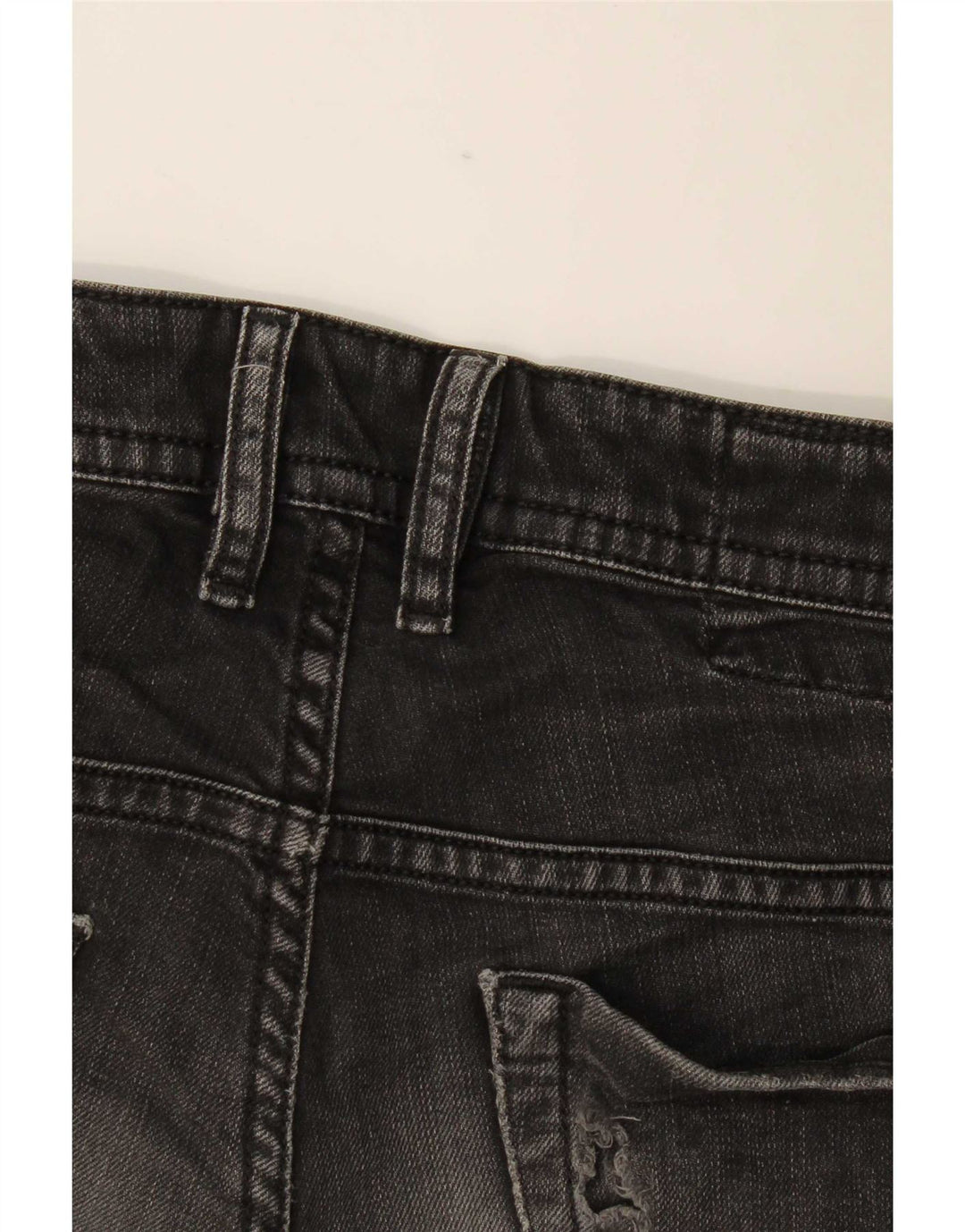 Shorts jeans masculino Diesel Thommer W29 algodão preto médio