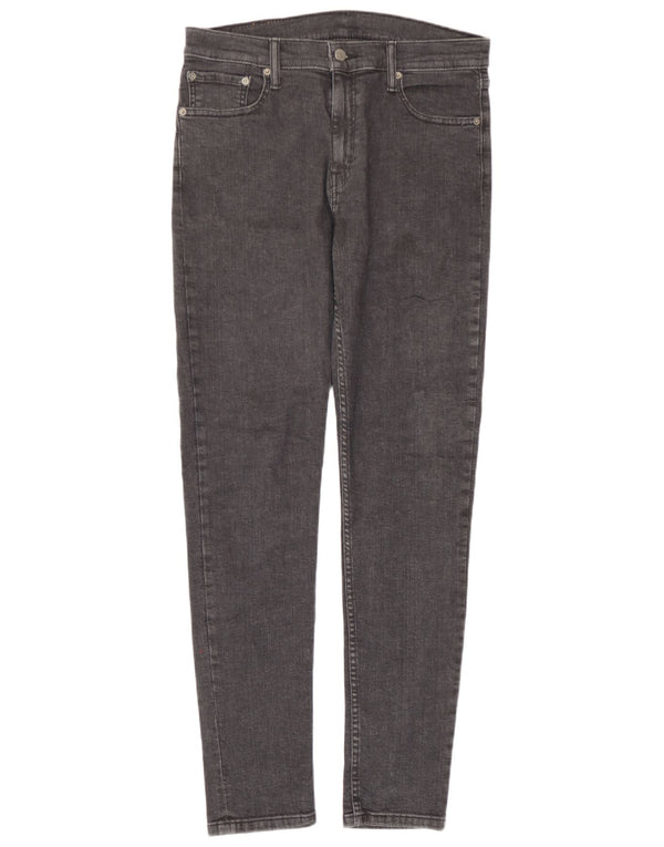 Jeans Levi's Skinny Tapered Masculino W32 L32 Algodão Cinza