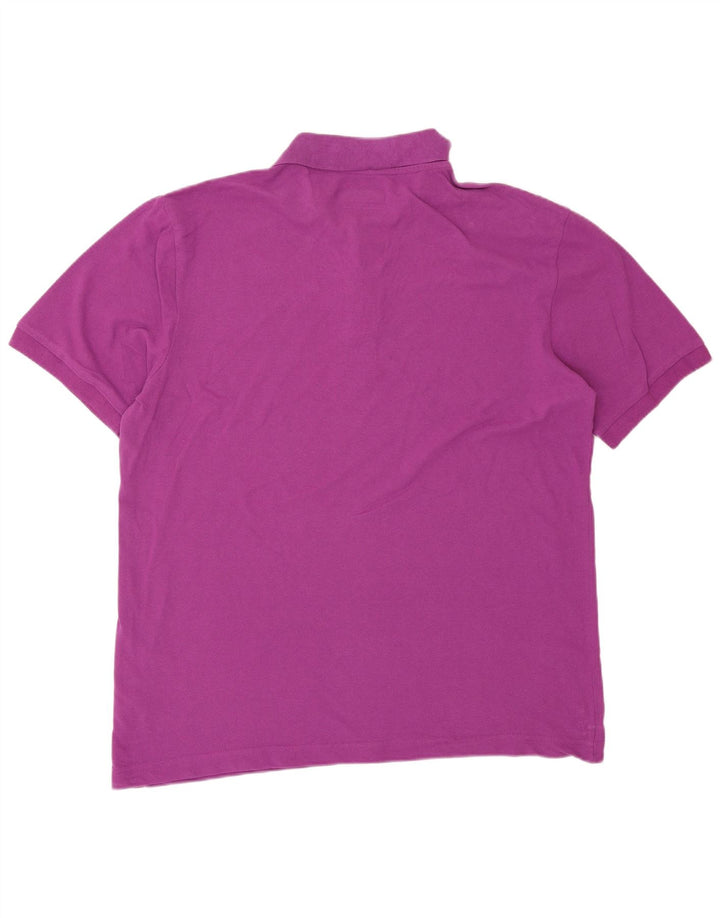 Camisa polo masculina KAPPA XL algodão roxo