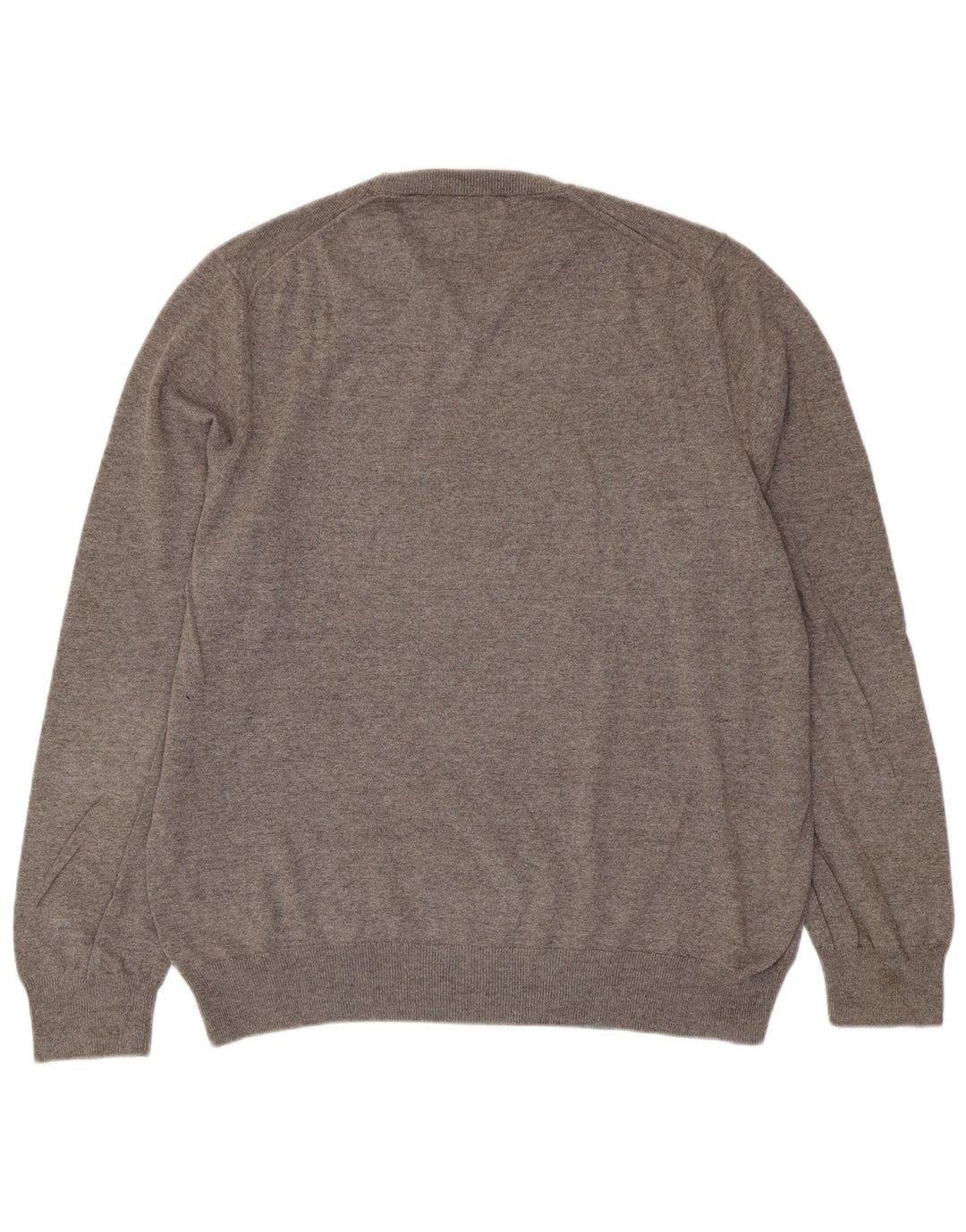 Suéter masculino Marks & Spencer com gola redonda XL algodão cinza