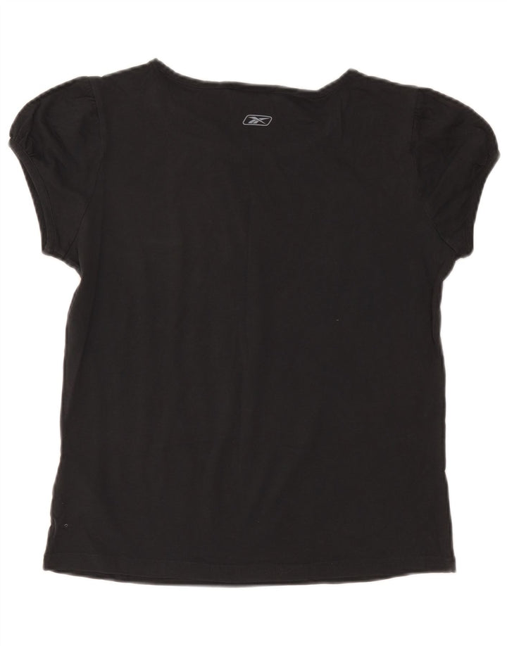 Camiseta feminina Reebok Top UK 14 grande algodão cinza