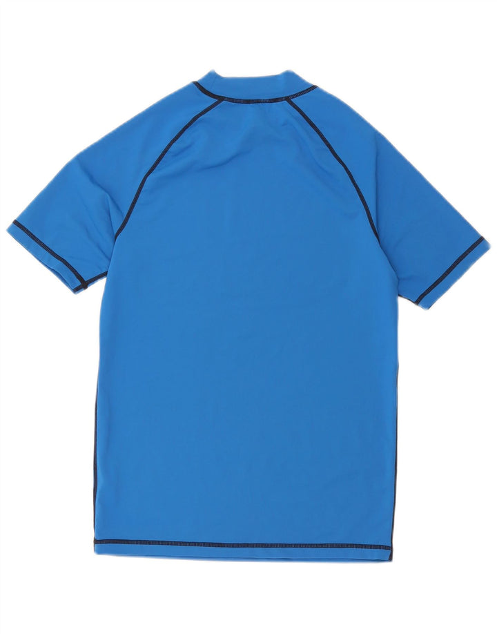 Camiseta masculina Mountain Warehouse Top pequeno azul nylon